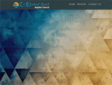 Tablet Screenshot of clontarfbaptist.org